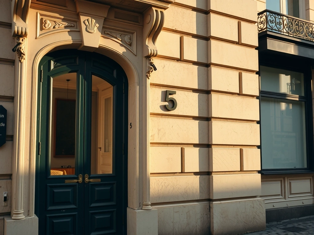 Façade du siège glowtasky, 5 Rue de la Paix