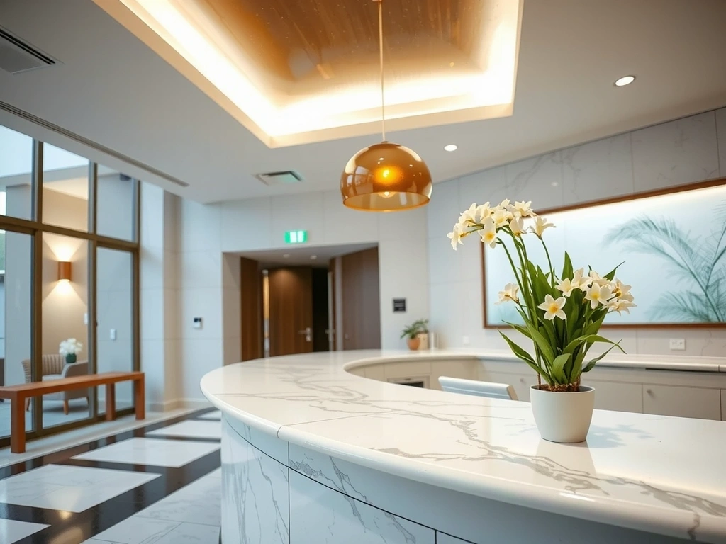 Hall d'entrée et réception